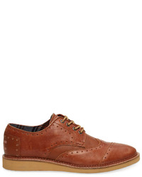 Tobacco Leather Brogues