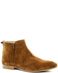 Tobacco Suede Chelsea Boots