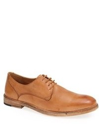 Tan Leather Derby Shoes
