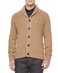 Tan Shawl Cardigan