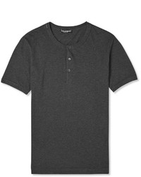Charcoal Henley Shirt