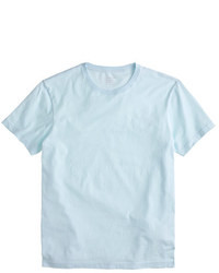 Light Blue Crew-neck T-shirt