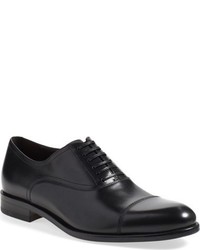 Navy Leather Oxford Shoes