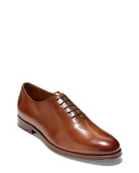 Brown Leather Oxford Shoes