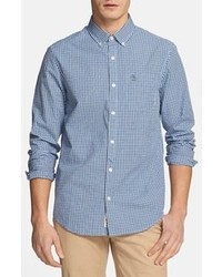 Blue Gingham Long Sleeve Shirt