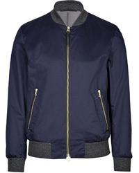 Navy Bomber Jacket