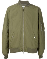 Olive Bomber Jacket