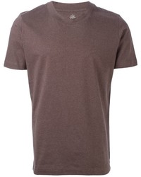 Brown Crew-neck T-shirt