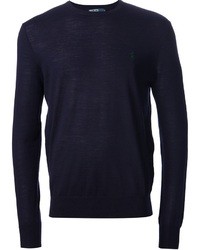 Navy Crew-neck Sweater