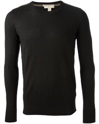 Black Crew-neck Sweater