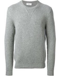 Grey Crew-neck Sweater
