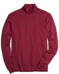 Burgundy Turtleneck