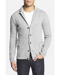 Grey Knit Blazer