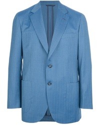 Blue Wool Blazer