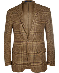 Brown Plaid Blazer