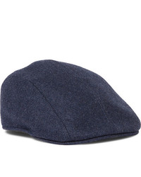 Navy Flat Cap