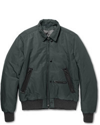 Dark Green Bomber Jacket