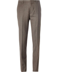 Brown Wool Dress Pants