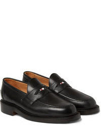 Black Leather Loafers