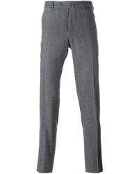 Grey Wool Chinos