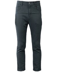 Charcoal Wool Chinos