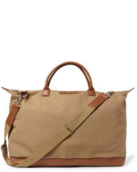Brown Canvas Holdall