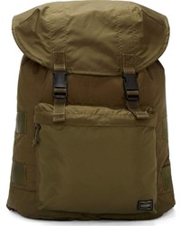 Olive Canvas Backpack