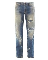 Blue Ripped Jeans