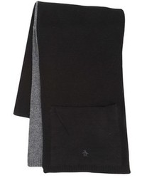 Black Knit Scarf