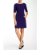 Dark Purple Shift Dress