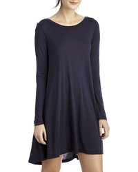Navy Swing Dress