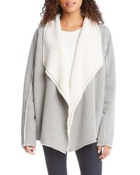 Grey Shearling Jacket