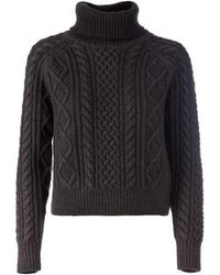 Black Knit Turtleneck