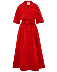 Red Shirtdress