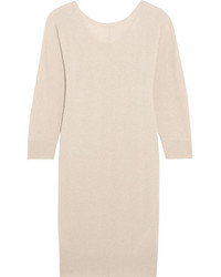 Beige Sweater Dress