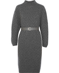 Charcoal Sweater Dress