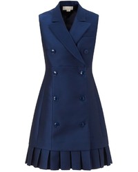 Navy Tuxedo Dress