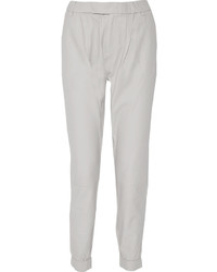 Grey Tapered Pants