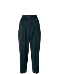 Dark Green Tapered Pants