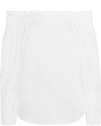 White Off Shoulder Top