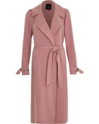 Pink Duster Coat