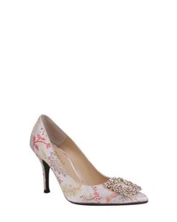 Pink Canvas Pumps