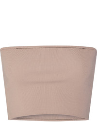 Tan Cropped Top