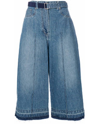 Blue Denim Culottes