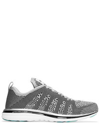 Silver Athletic Shoes