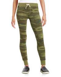 Olive Camouflage Sweatpants