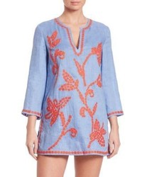 Light Blue Linen Tunic