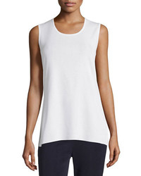 White Knit Tank