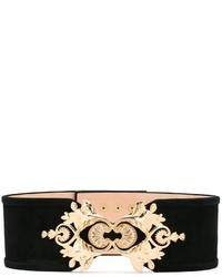 Black Suede Belt