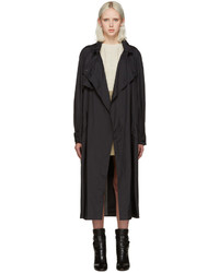 Black Lightweight Trenchcoat